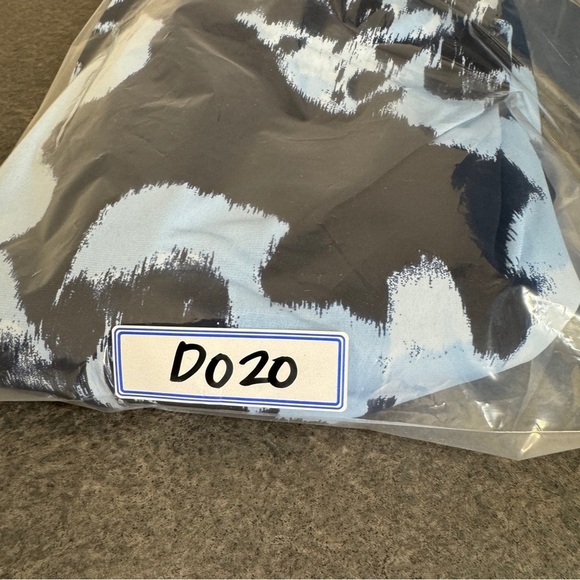 INC International Concepts Asymmetrical 3/4 Sleeves Blue Printed Dress Size 3x - Picture 14 of 14